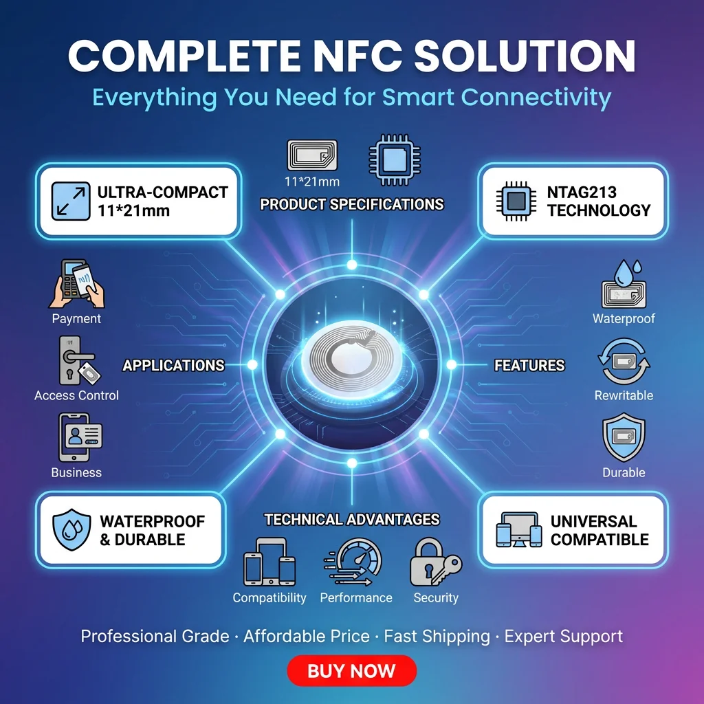 35 мм NTAG213 влажная встроенная ПЭТ NFC-тег наклейка 13,56 МГц ISO14443A этикетка телефон доступна RFID клейкая этикетка (art.: 3920d409edca2) - 3920d409edca2