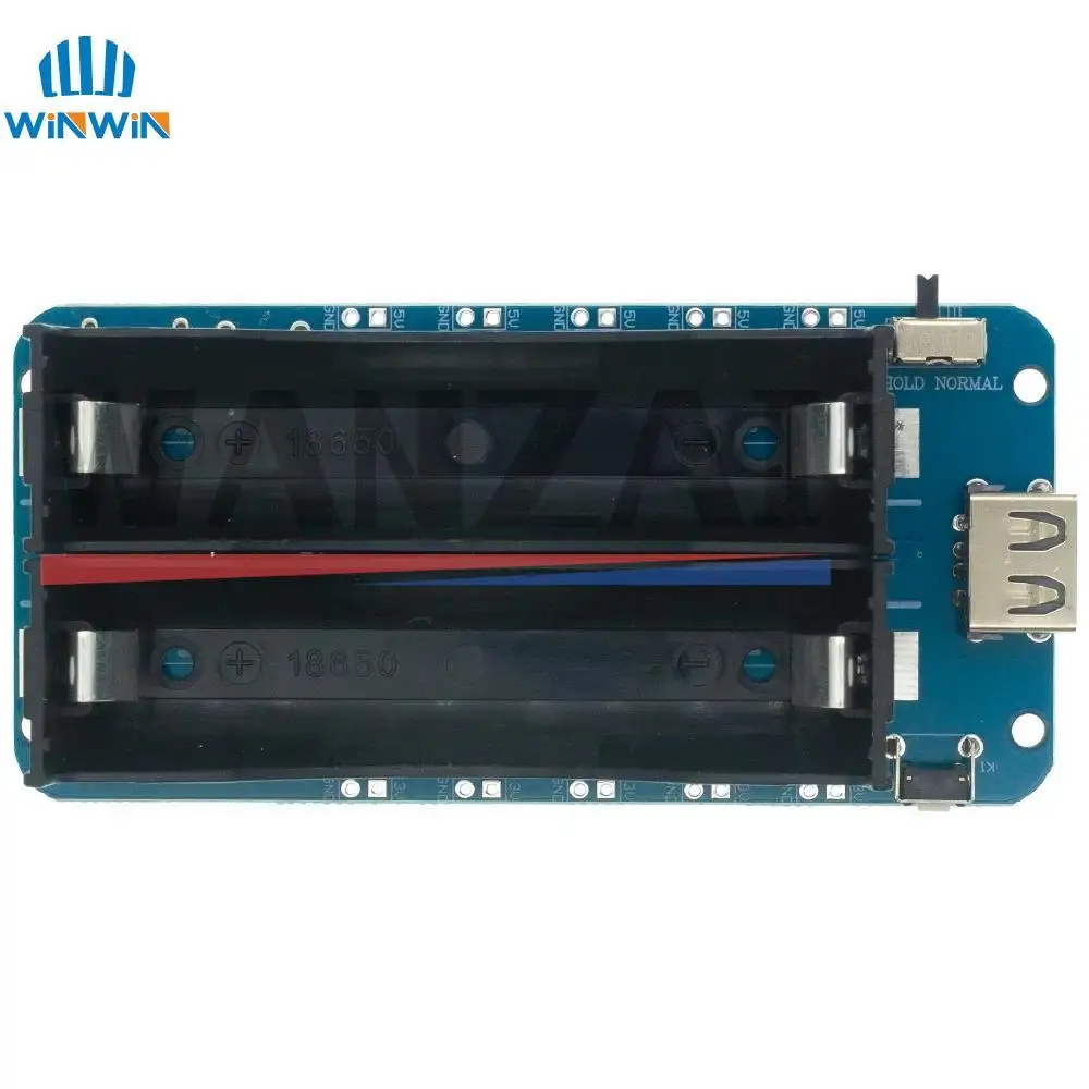 ESP32 для Wemos Raspberry Pi 18650 Защитная плата зарядки аккумулятора V3 Micro USB Type-A порт 0 5 А Arduino