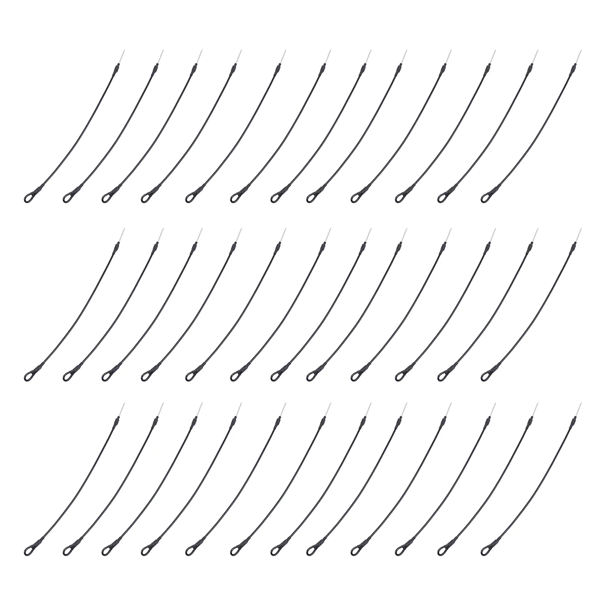 

100pcs Lanyard Practical Anti-Theft Premium Lanyards String Rope Wire Lanyard for Store Shoes