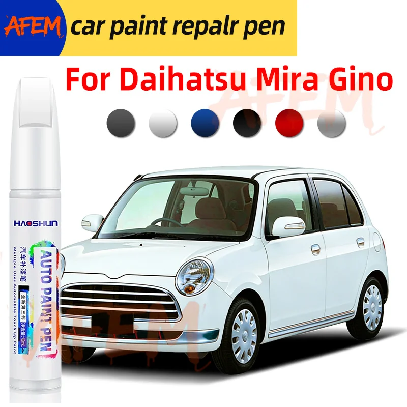Фото Ручка-корректор для ремонта автомобильной краски Daihatsu Mira Gino, черная, для устранения царапин, инструмент для покраски распылением №1