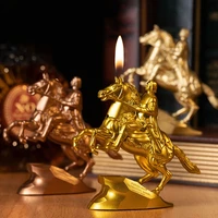 ornament inflatable open flame lighter zinc alloy chivalry desktop decoration cigarette accessories mens gifts cool gadgets