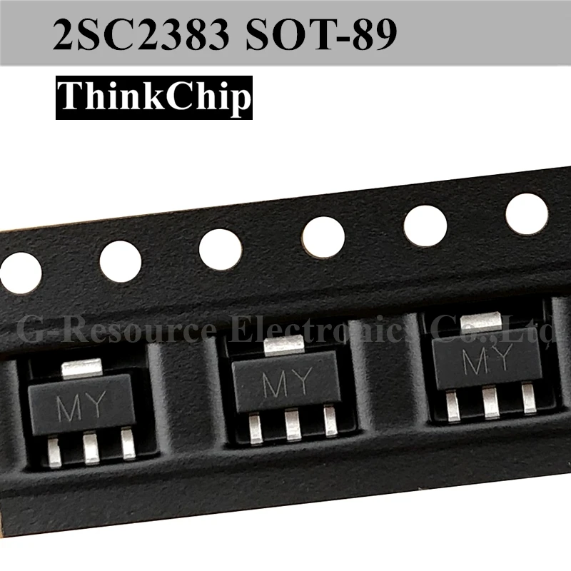 (100 шт.) 2SC2383 SOT-89 SMD кристаллический Триод C2383 (маркировка MY)