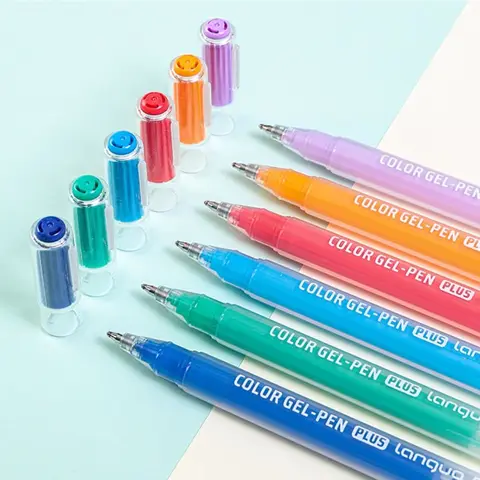 6-цветная акриловая гелевая ручка