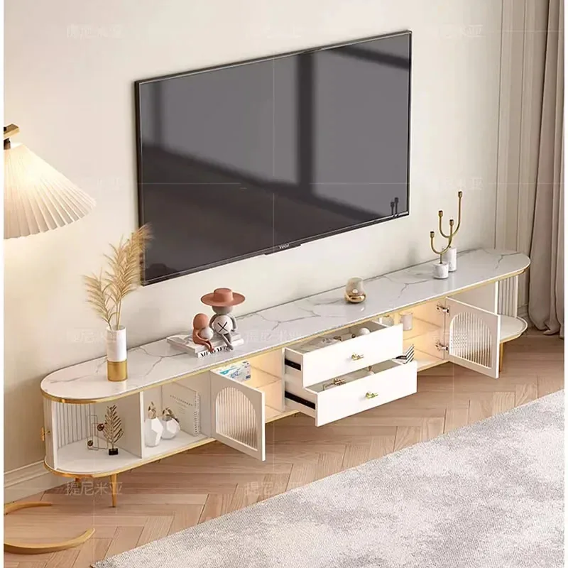 Ретро развлекательный центр стол мобильный монитор стенд для телевизора