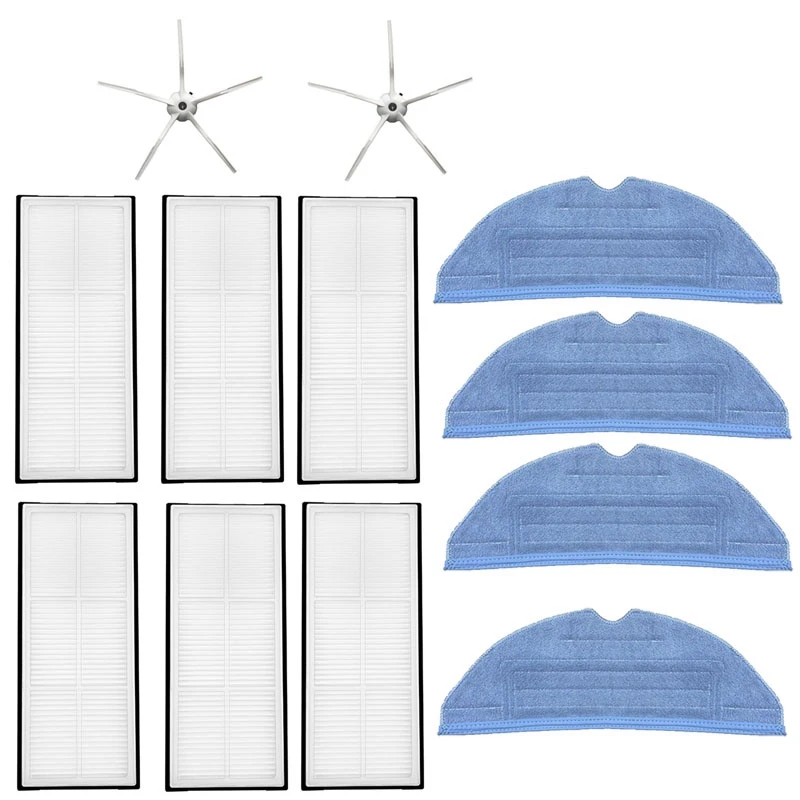 

Side Brush HEPA Filter Mop Cloths for Xiaomi T7 T7Plus S7 for Roborock Vacuum Cleaner Spare Parts Compatible Accessories
