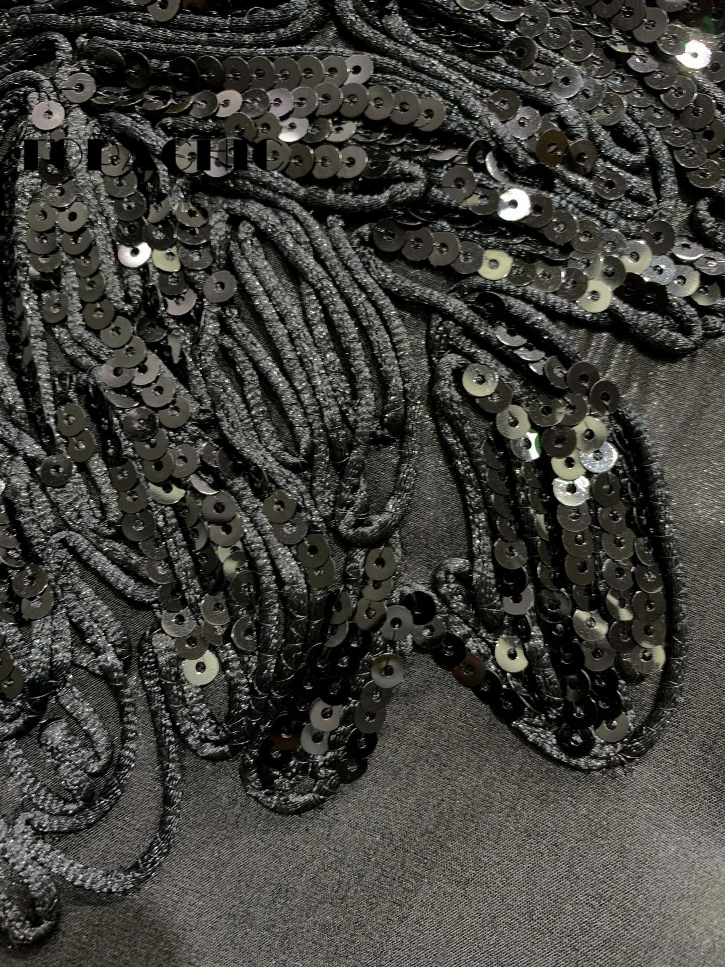 11 6 TOPACHIC-Женская одежда винтажная веревочная блузка с блестками и цветочной