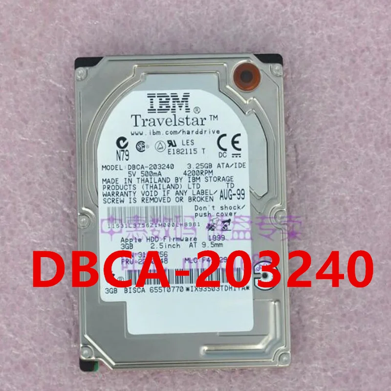 

Оригинальный 90% новый жесткий диск для IBM 3,25 ГБ IDE 2,5 дюйма 5400 об/мин 2 Мб, жесткий диск для ноутбука