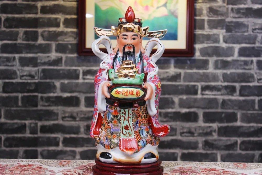 ТОП ХОРОШО- ДОМАШНИЙ вестибюль Пропичная удача прощающий бизнес FU LU SHOU Бог FENG SHUI