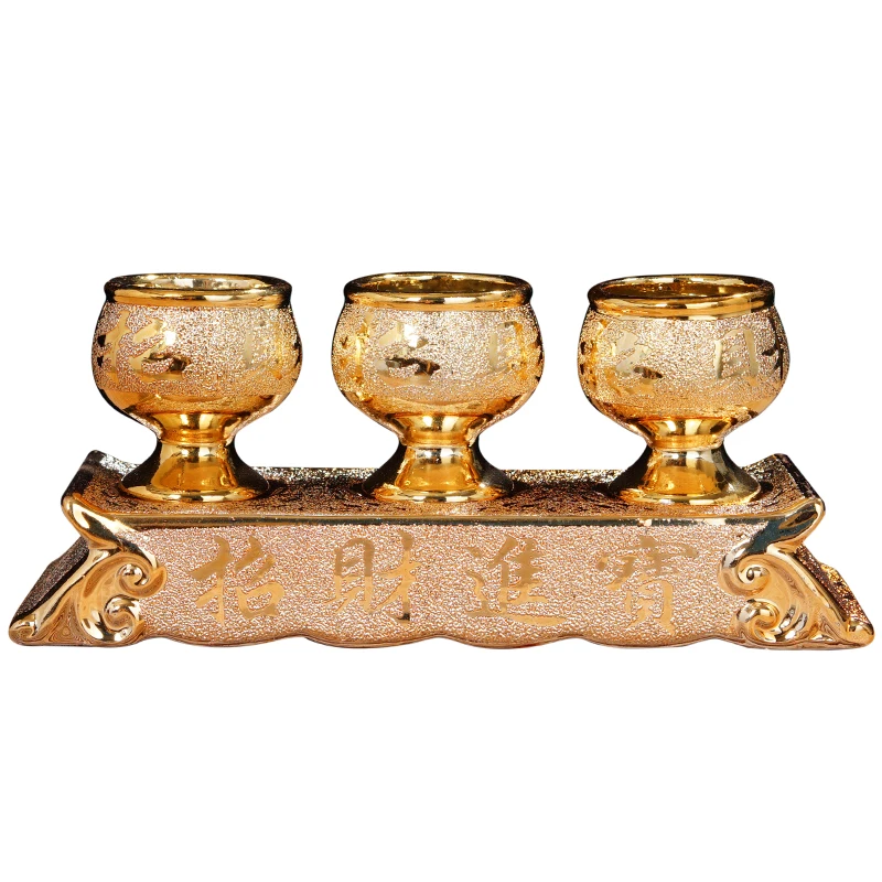 

Water Cup Household Tea Cup Wine Glass God Worship Cup Ancestor Cup God of Wealth Fortune Worship Fairy Buddhist