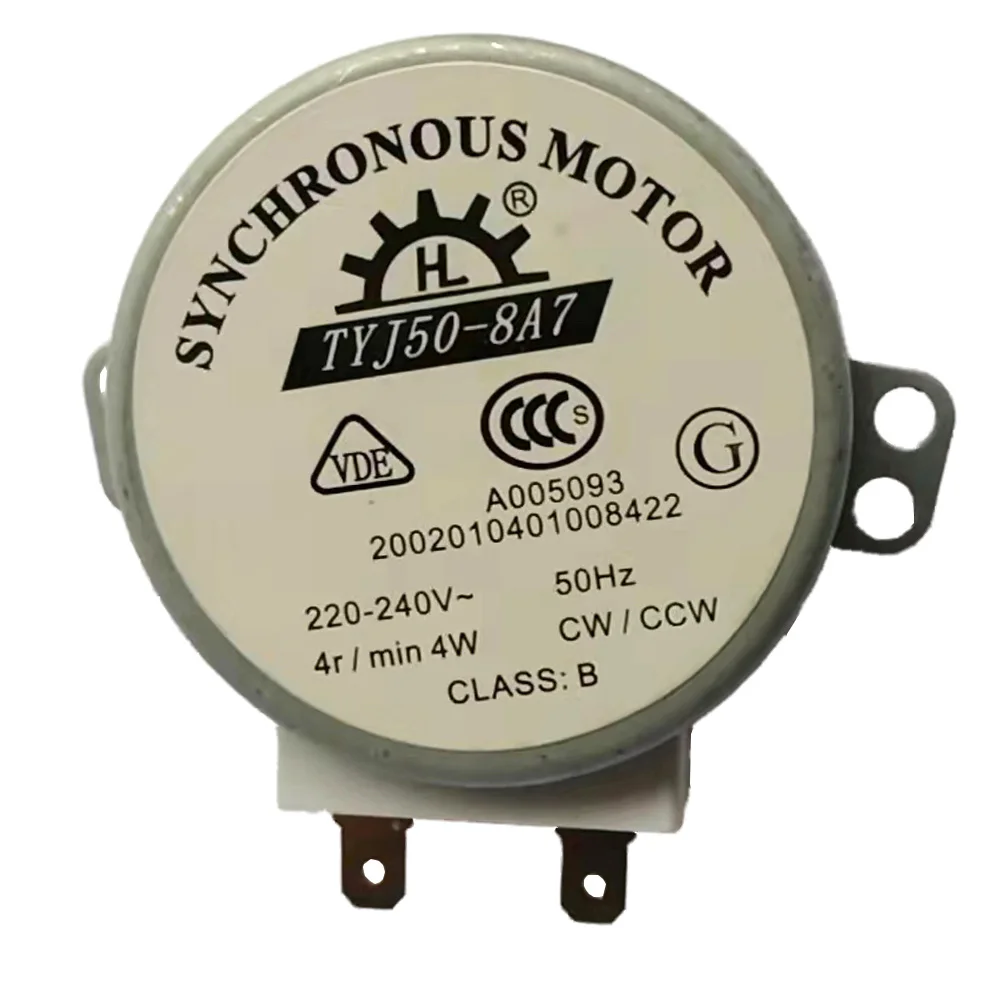 2 шт./лот AC 220-240V 4W 6 об/мин 48 мм синхронный микро двигатель для нагнетатель теплого