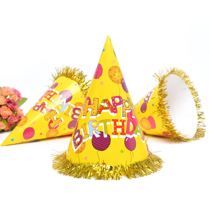 

Birthday Party Hat Large Party Children Birthday Adult One Year Party Hat Birthday Party Dress Up Supplies Cake Hat Wholesale