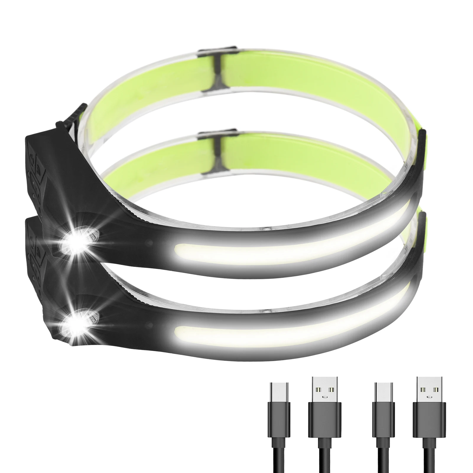 

USB-фонарь с датчиком движения, 7 режимов, 230 °