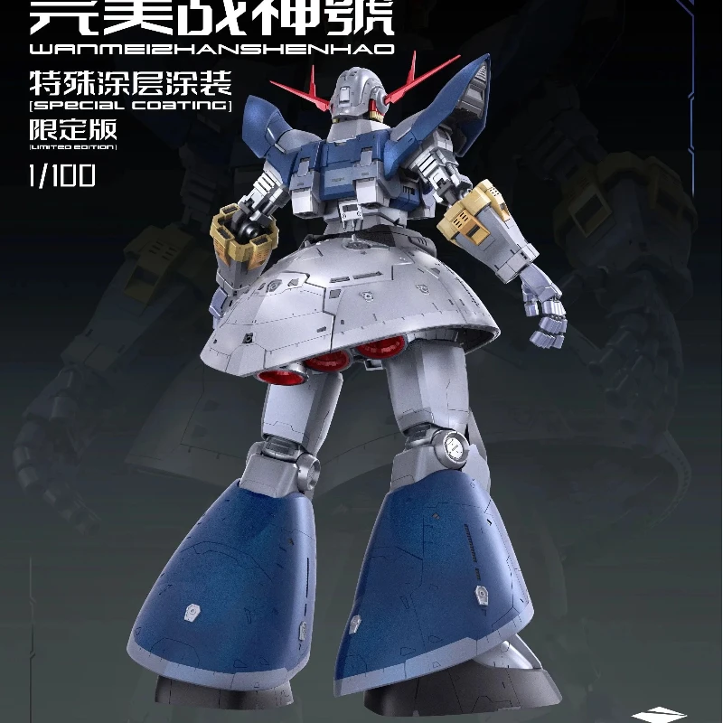 Фото Новый ABAWAKONG MG 1/100 MSN-02 Perfect Zeong, сборные модели с особым покрытием, пластиковый каркас, робот, пластиковая модель, игрушка, подарки №5