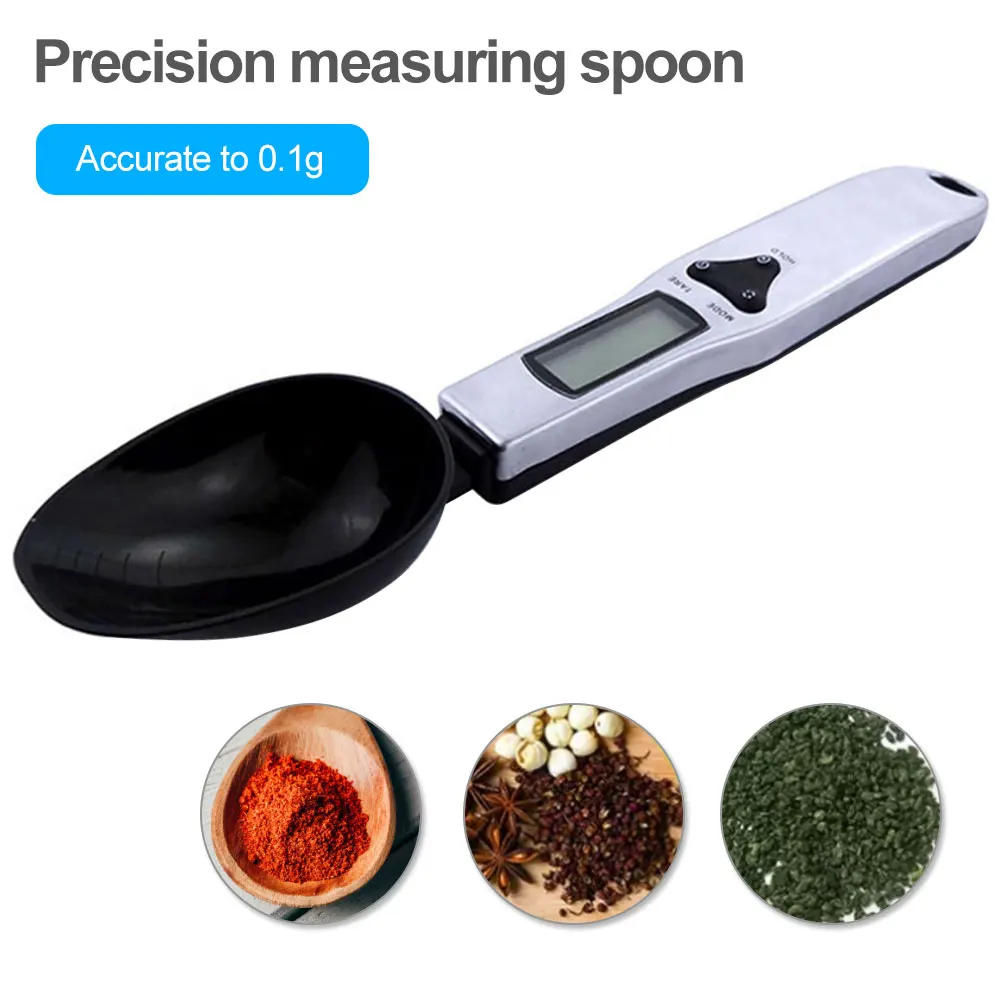 

500g/0.1g Digital Kitchen & Lab Gram Electronic Measure Food Spoon Weight Scale For Home Kitchen High Precision Electronic Scale
