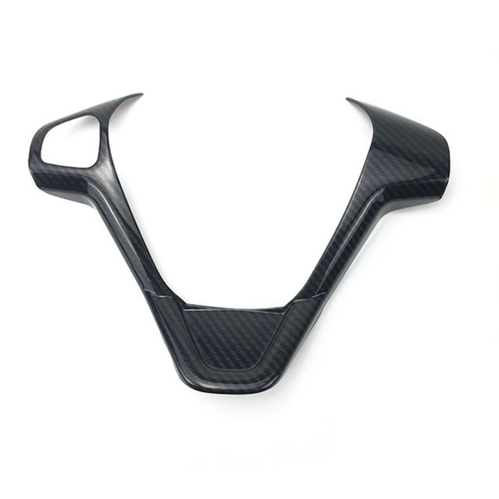 

Car Carbon Fiber Steering Wheel Panel Cover Trim Sticker for Fiesta MK7 2009-2017 Ecosport 2012-2017