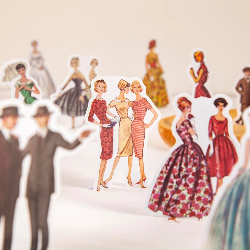 40 шт. винтажные Стикеры для украшения скрапбукинга |