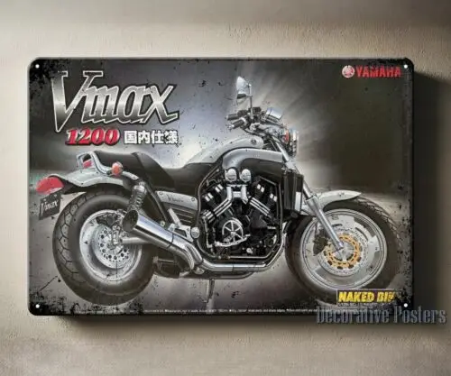 

Металлический плакат Vmax 1200 20x30 см
