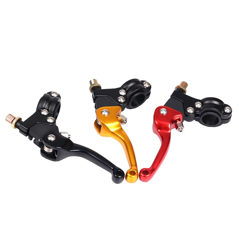 

Универсальные Регулируемые рычаги тормозной муфты, 7/8 дюйма, 22 мм, короткий рычаг тормоза и муфты из сплава, рычаг руля сцепления для велосип...