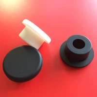 4pcs 9 19mm solid partly hollow t type plug cover silicone rubber hole caps snap on gasket seal stopper waterproof plug