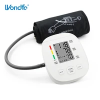 wondfo electric upper arm blood pressure monitor digital heart beat rate pulse meter automatic home blood pressure meter