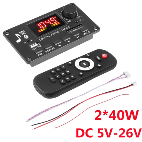 JQ-D009BT Bluetooth усилитель 80 Вт