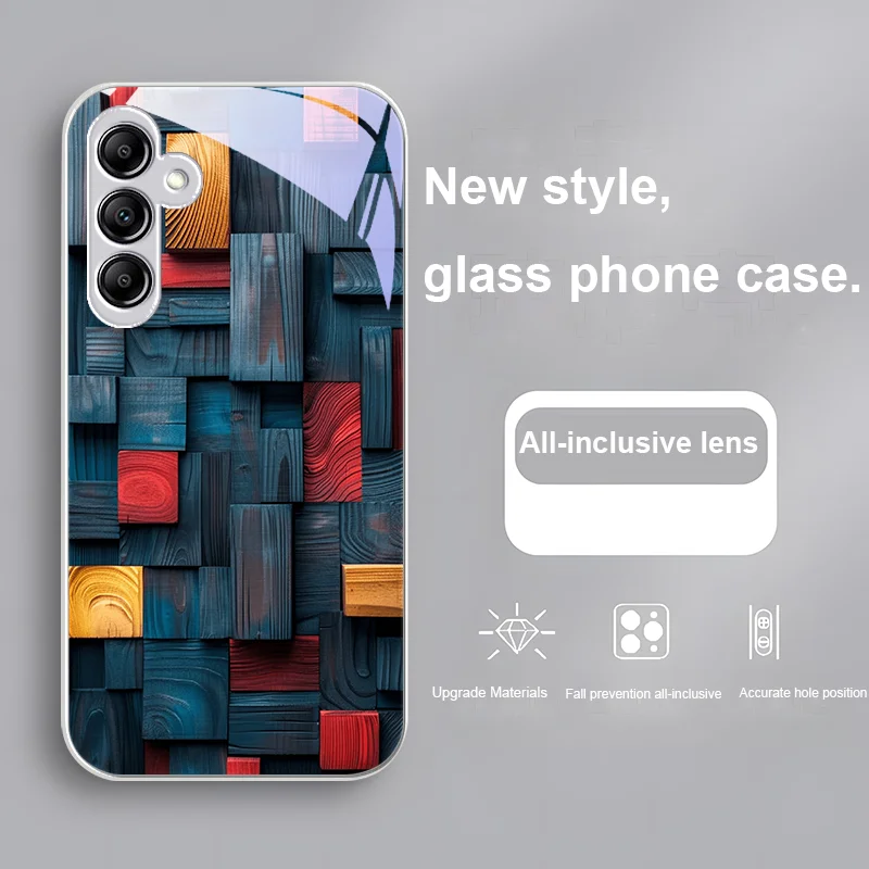 Новый цветной модуль для Samsung Galaxy A01 02 03 Core A04 A14 4G A13 54 34 31 20 25 23 22 5G S21 Ultra S20 стеклянный