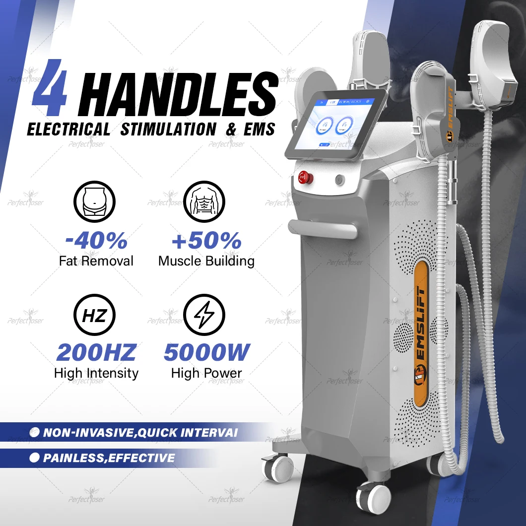 14 Tesla EMS стимуляция мышц машина для похудения Hiemt тела электрическая скульптура