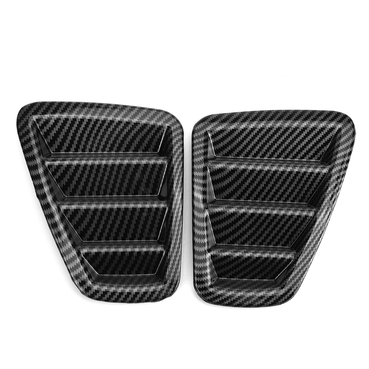 ABS углеродное волокно/черный задний фонарь декоративная наклейка для Fiat 500 Abarth 595