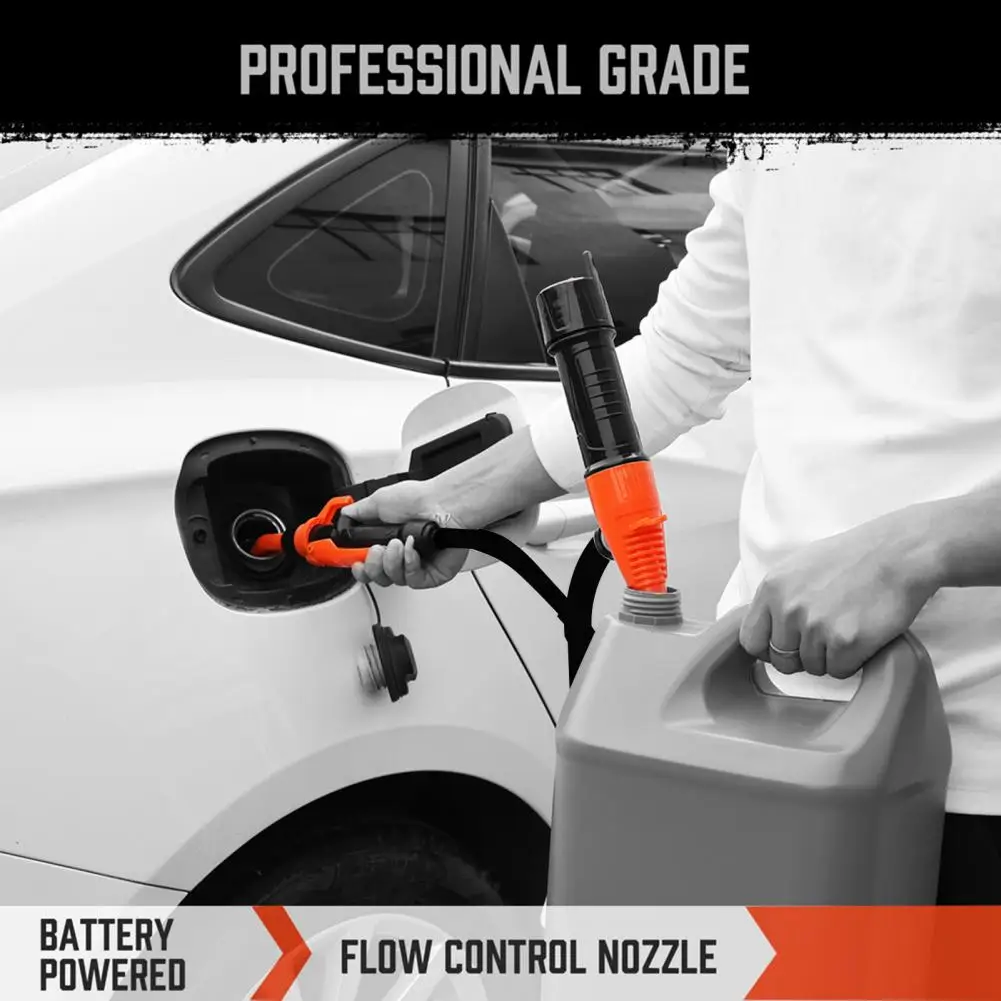 Мощный насос для подачи жидкости Аккумуляторный сифонный легкой переноски