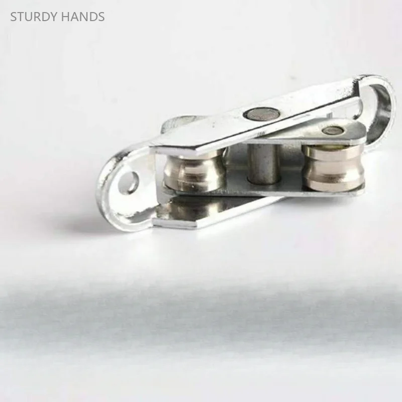 10 шт. железо оцинкованный старомодный пластиковый стальной оконный шкив