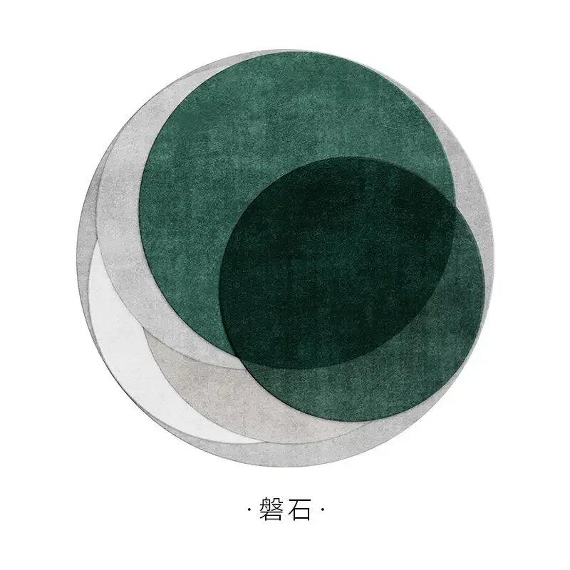 

Круглый ковер из полиэстера