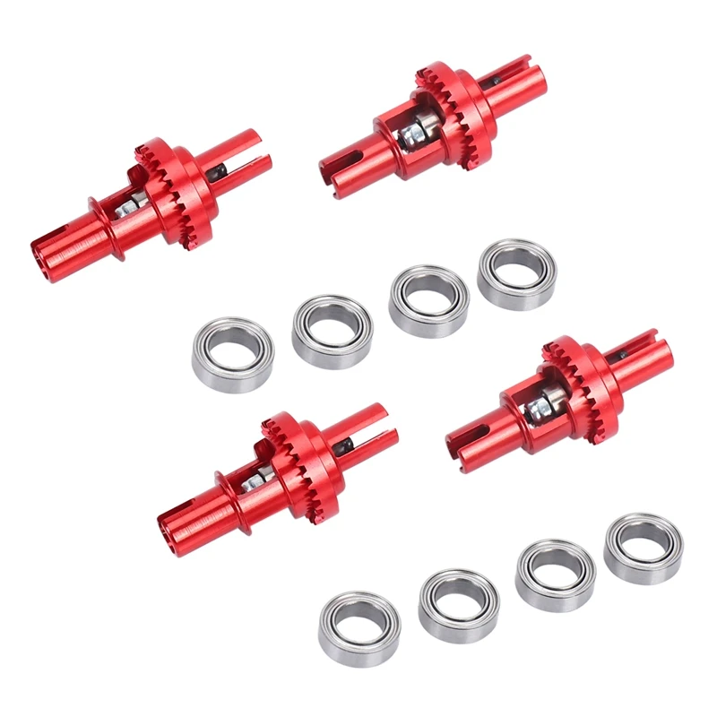 

For Wltoys K929 K939 K999 1/28 Scale RC Car Spare Parts K989-26 Metal Upgrade Adjustable Ball Differential Box,4Pcs