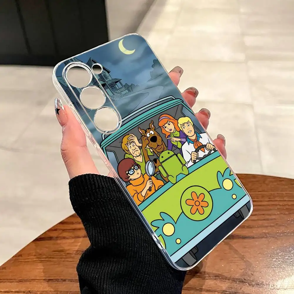 Чехол для телефона S-Scooby-Doo для Samsung A10,12,20,21S,30,31,40,50,51,52,70,71, прозрачный чехол (art.: 3920dbfb29587) - 3920dbfb29587