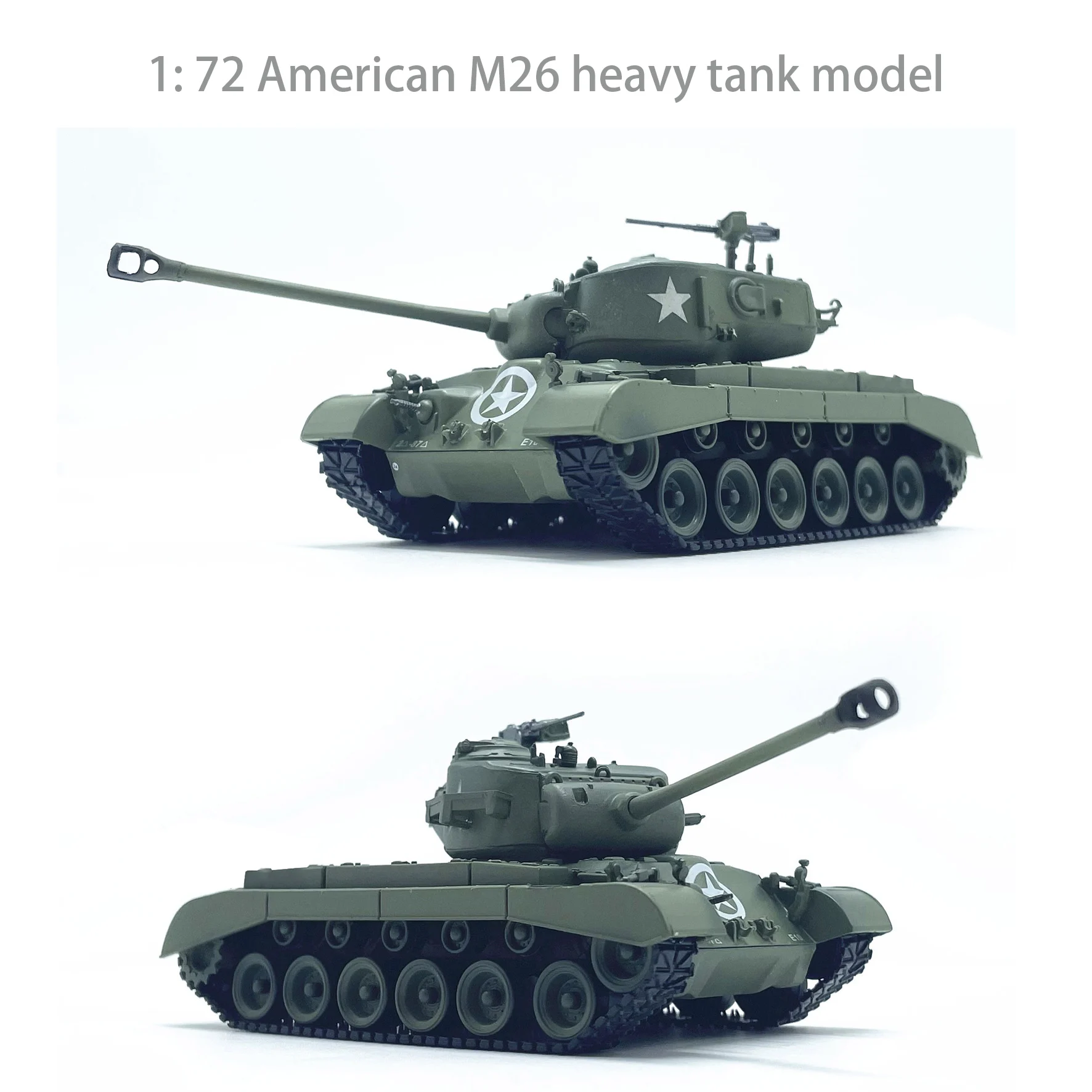 

1: 72 Американская модель тяжелого танка M26 Готовая модель танка 36201