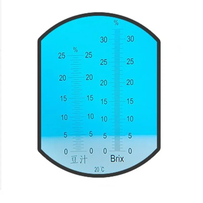 

0-25% Soya-Bean Milk concentration measuring instrument Meter Tester Handheld refractometer Automatic temperate compensation