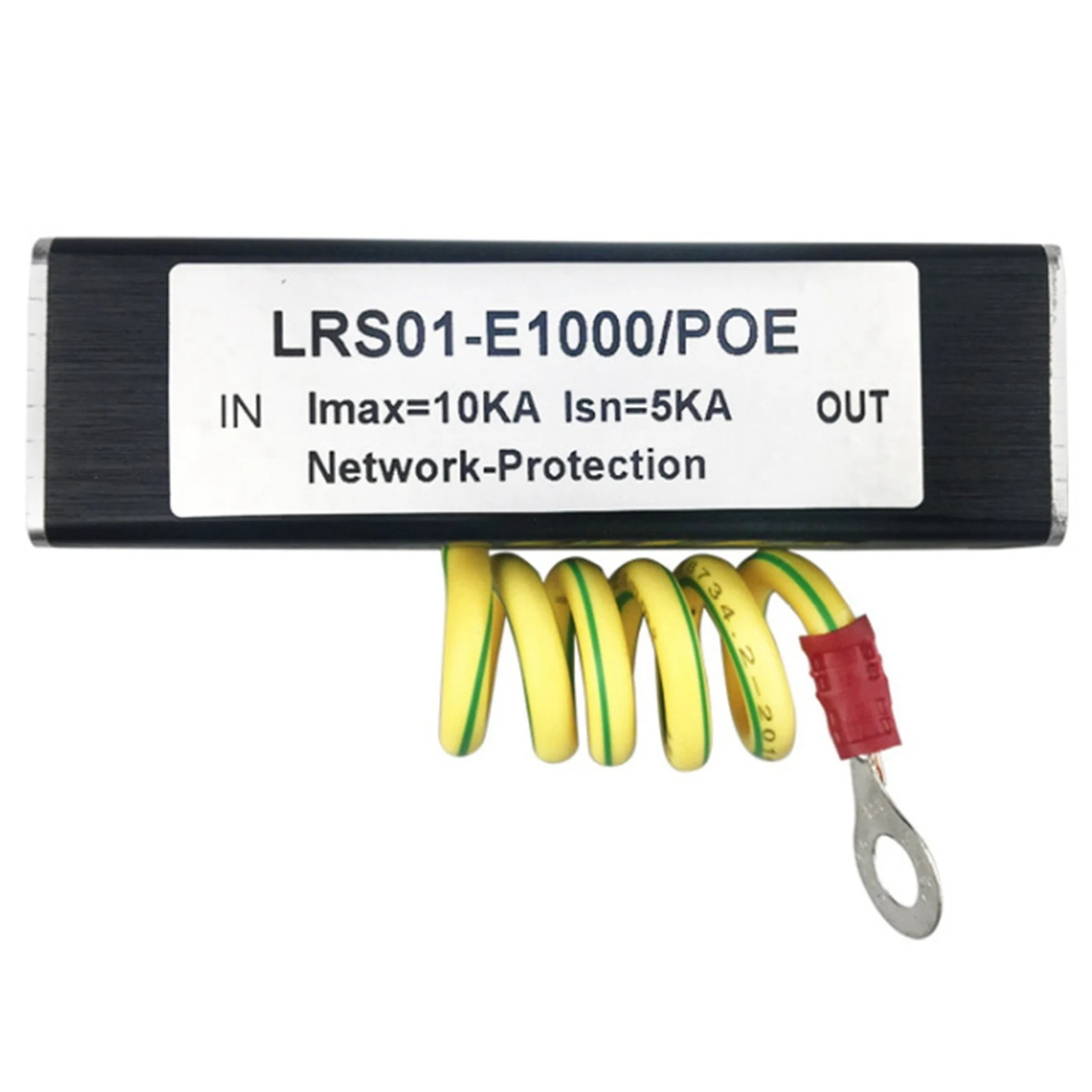 Фото Улучшенная IP-камера POE 100/1000M, сетевой коммутатор POE RJ45 и POE, устройство защиты от перенапряжения, разрядник SPD 1000M №2