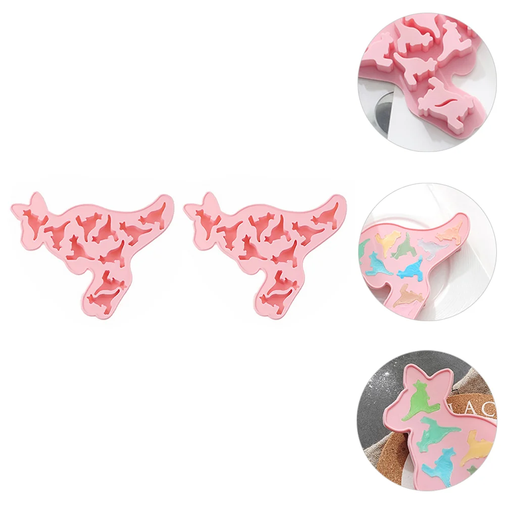 2 шт. De Para Gelatinas кенгуру форма для выпечки помадка шоколадная бумажный стаканчик