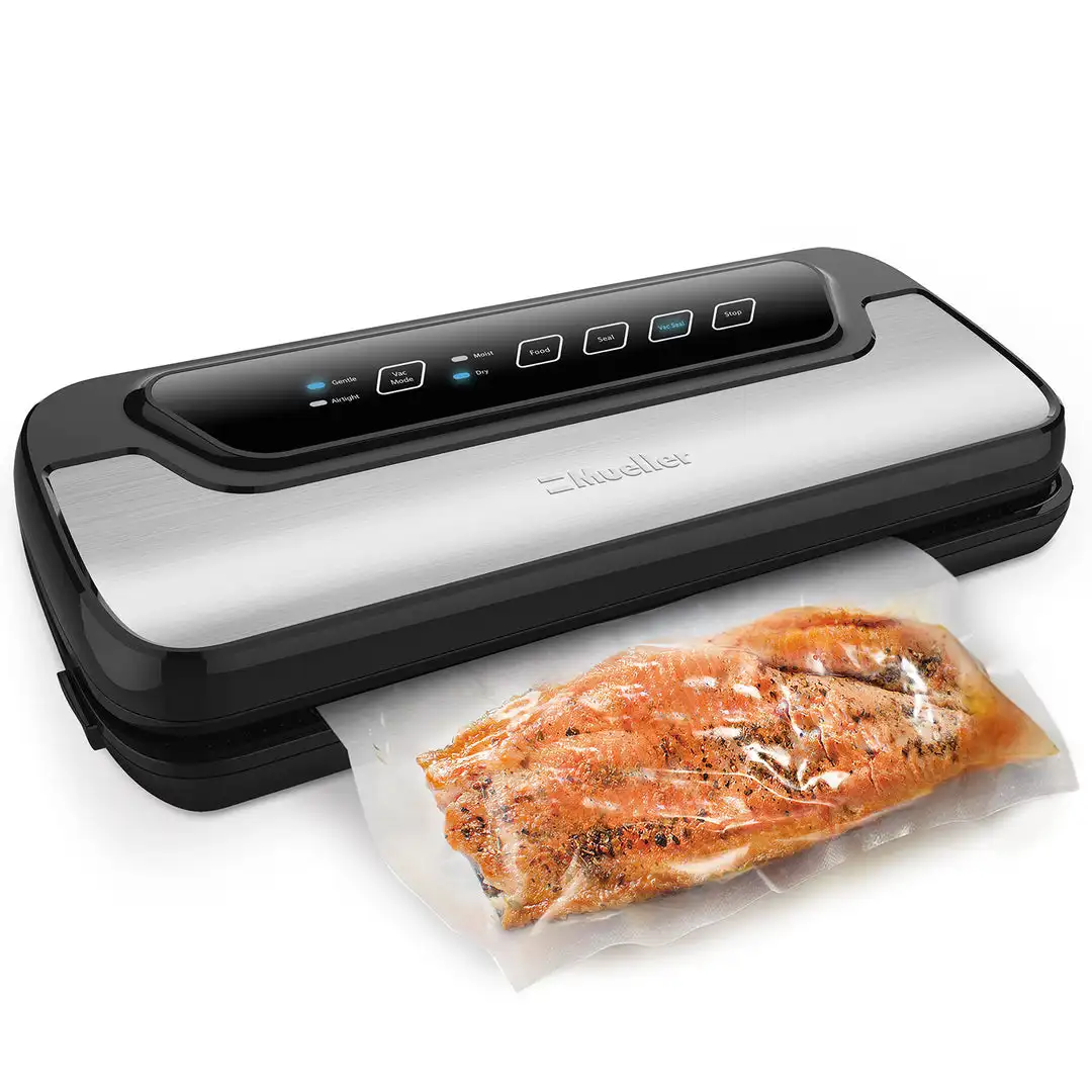 

Vacuum Sealer Machine By | Automatic Vacuum Air Sealing System For Food Preservation & Sous Vide w/Starter Kit | Compact Design