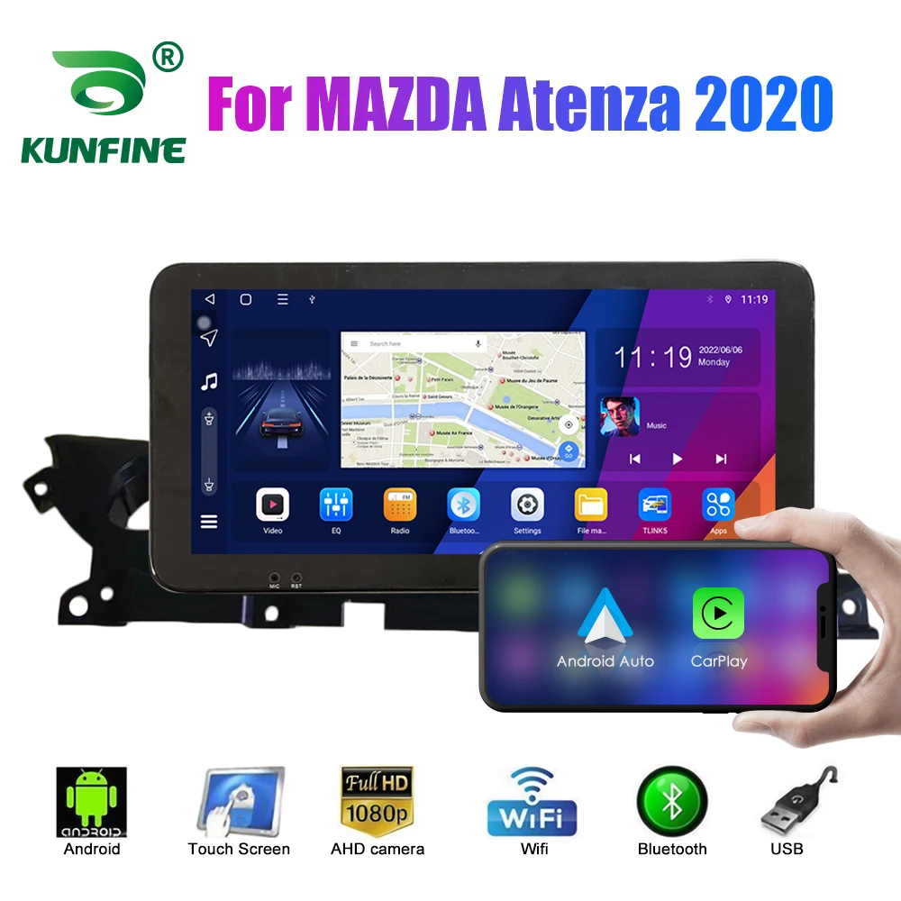 

10.33 Inch Car Radio For MAZDA Atenza 2020 2Din Android Octa Core Car Stereo DVD GPS Navigation Player QLED Screen Carplay