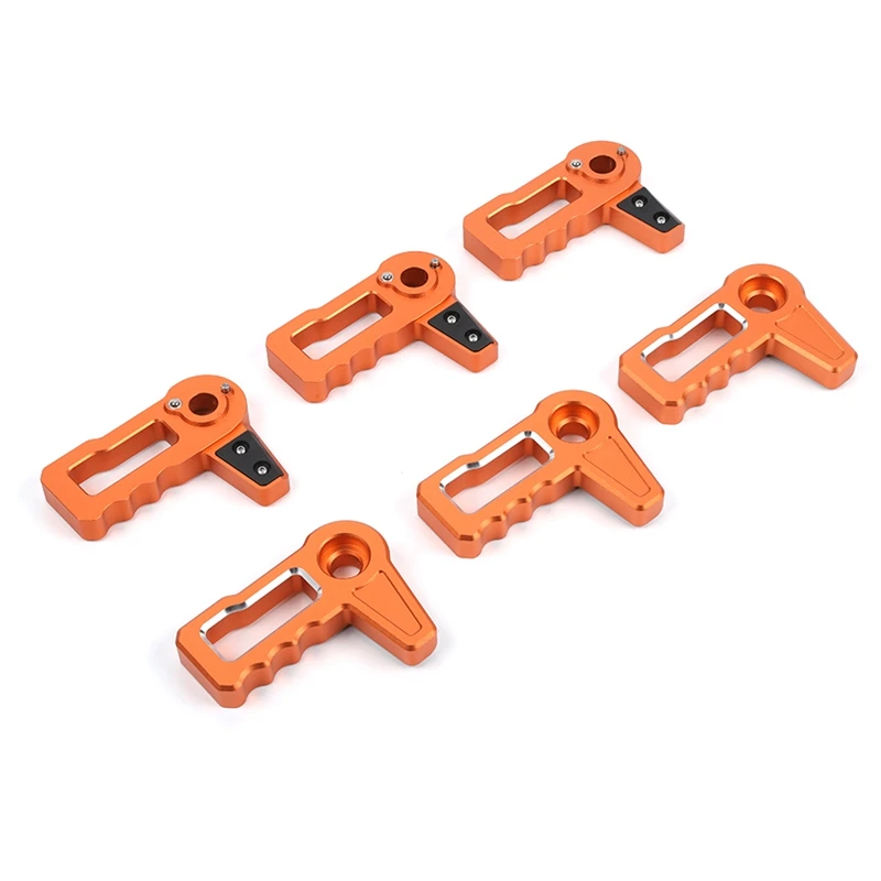 

Aluminum L Shaped Roof Locks, Roof Switch Handle for 2018-2021 Jeep Wrangler JL & Gladiator JT Accessories ,Orange