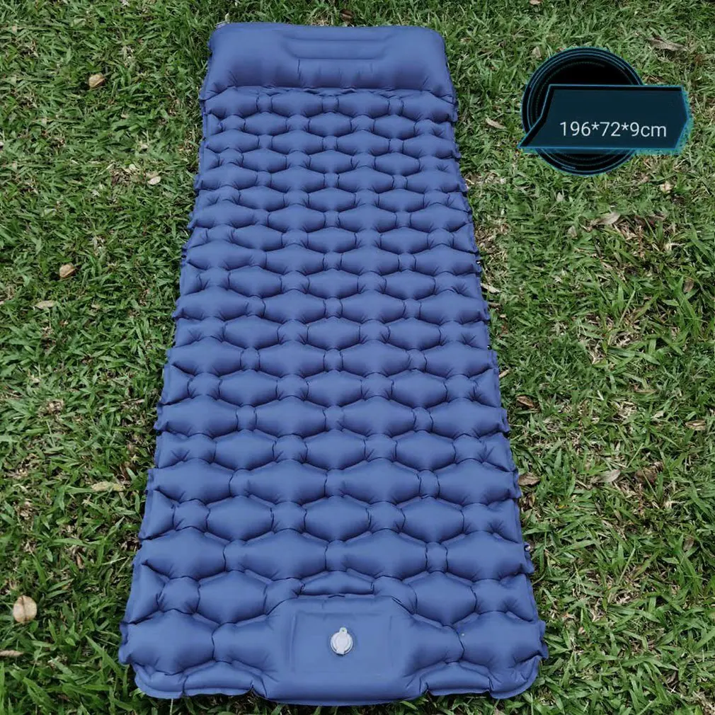 Naturehike Inflatable Mattress Single Camping Mat Air Mattress Ultralight Hiking Sleeping Pad Folding Bed Travel Sleeping Mat