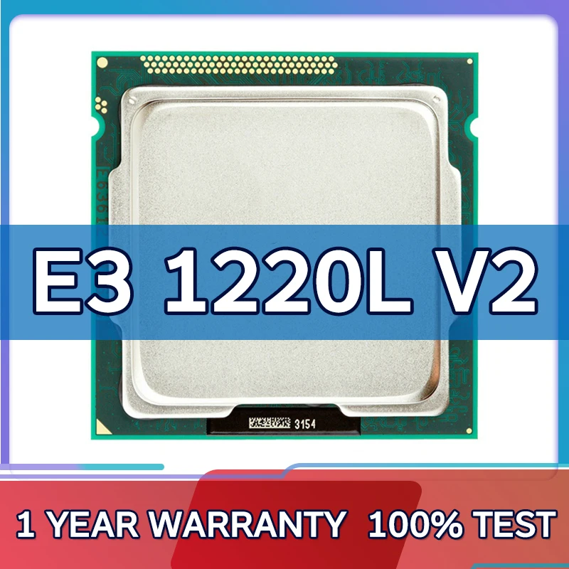 

Used Xeon E3 1220L V2 2.3GHz 3MB 2 Core 17W SR0R6 LGA1155 CPU Processor
