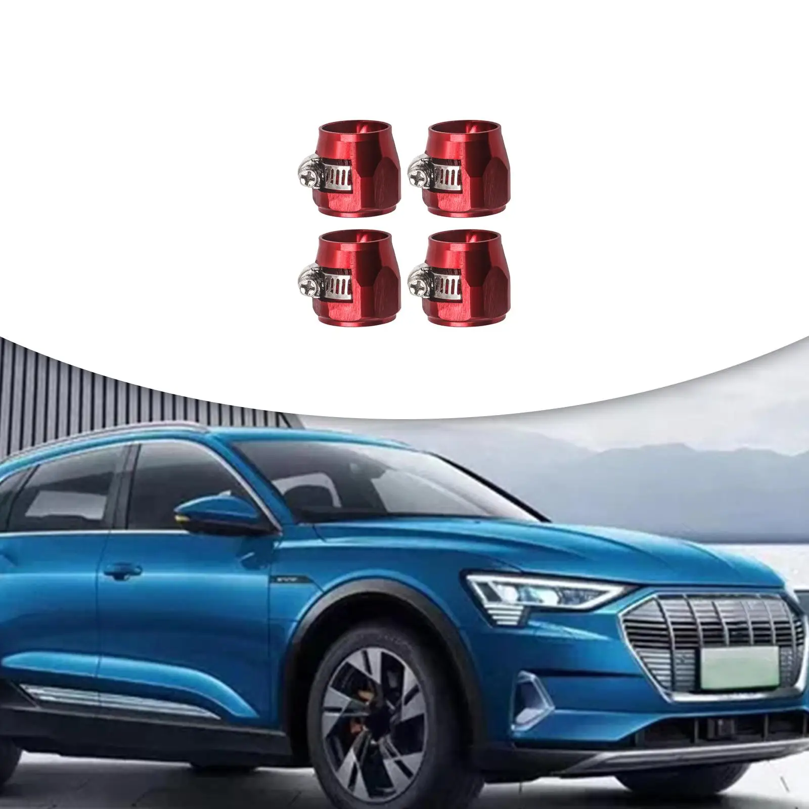 2-4 упаковки 4 шт. зажимы для отделки шлангов