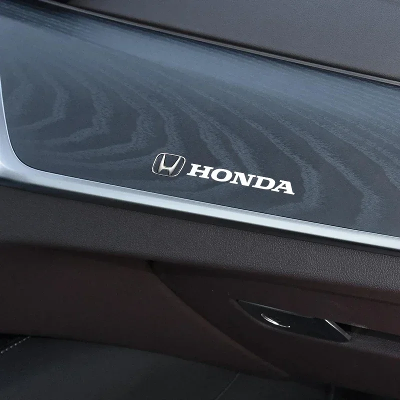 Креативные наклейки с эмблемой автодекор на стеклоочистители автомобиля для Honda