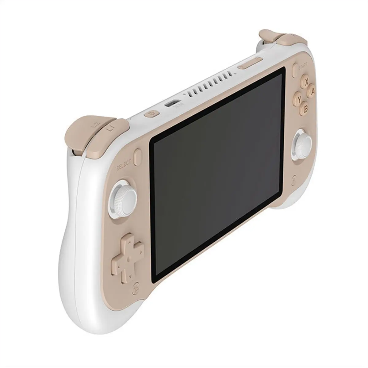 Фото A1643Z H55 Ретро-портативная игровая консоль с 5,5-дюймовым HD IPS экраном, двойным джойстиком Холла, поддерживает более 20 эмуляторов, белая. №2