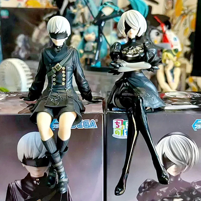 Оригинальная фигурка Sega Nier:Automata 2b 9s Yorha No. 2 типа B коллекция статуй сидячей осанки 9
