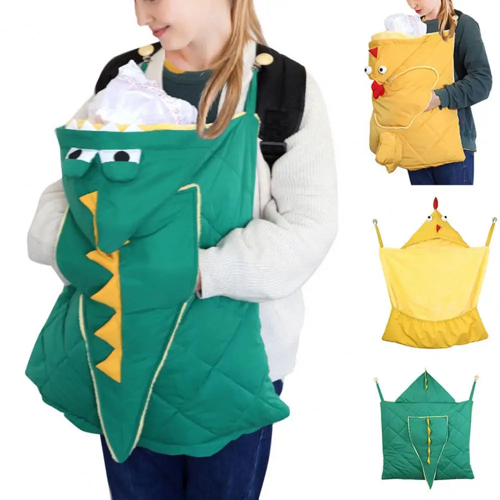 

Adorable Baby Green Crocodile Strap Cloak Baby Cape Lovely Windproof