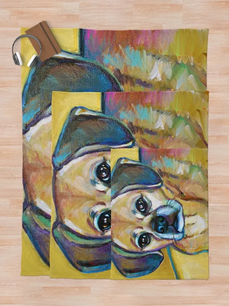 Симпатичное яркое одеяло теплое среднее