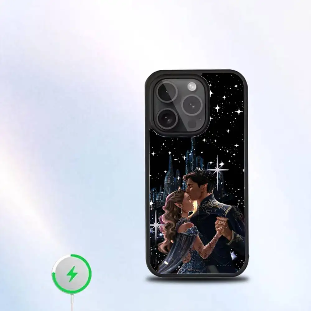 Фото Чехол для телефона Acotar Court M-Mist and Fury для iPhone 16,15,14,13,12,11, Pro, Max, Plus, Mini, SE, новая магнитная беспроводная зарядка Magsafe №3