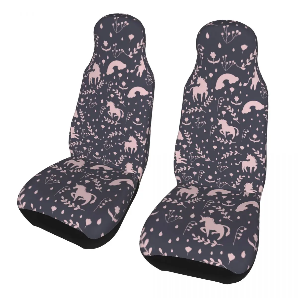 

Unicorn Animal Universal Car Seat Cover Auto Interior Suitable For All Kinds Models Pink Auto Seat Cover Polyester Car Styling